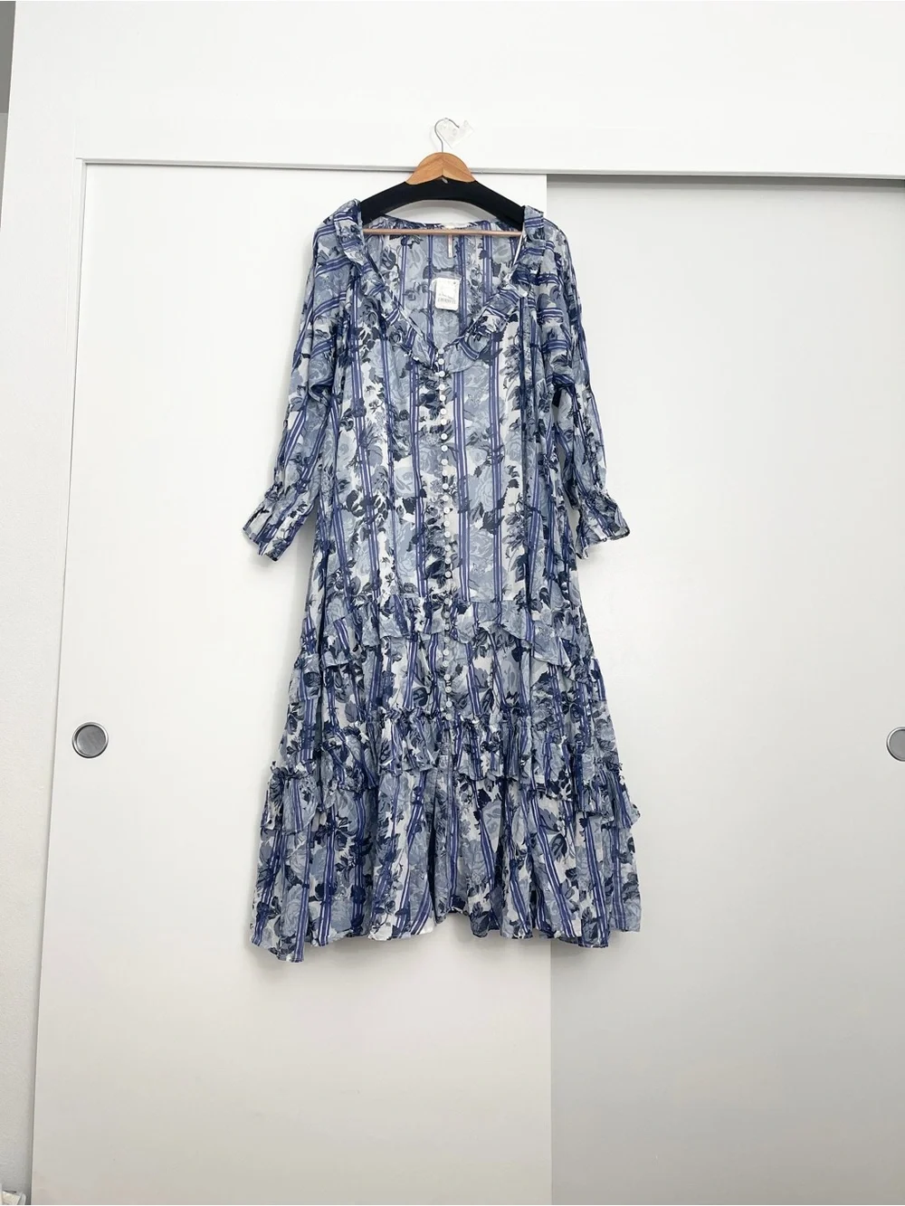 NWT Free People Floral Maxi Dress Size Medium